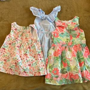 Toddler Girl 2T Summer Dress Lot